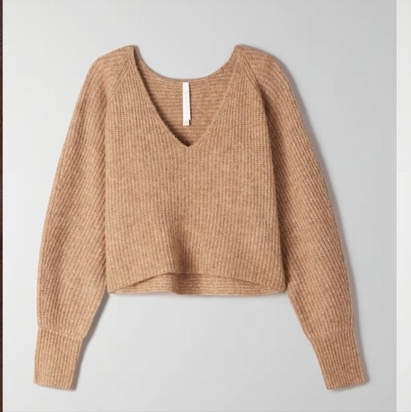 Babaton Sweaters - Aritzia The group of Babaton Tessin Oversized cropped knit sweater